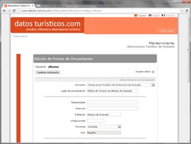 Sistema de Control de encuestación en Puntos de Interés TurÃstico